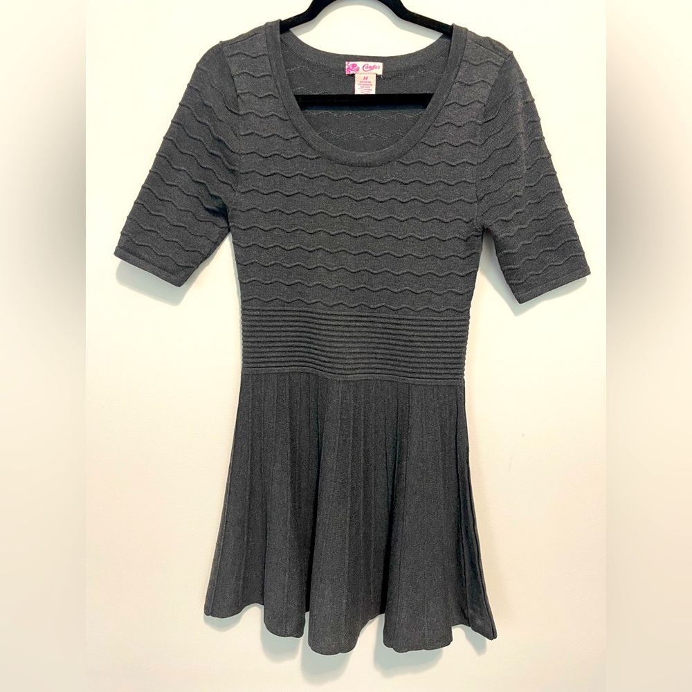 Candie’s Pleated Sweater Dress
